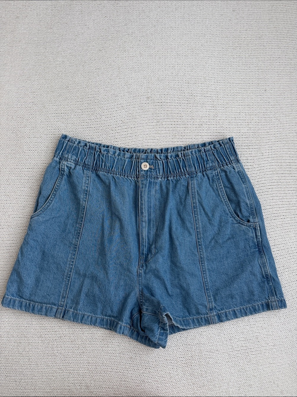 Madewell Pull On Denim Shorts Size 30